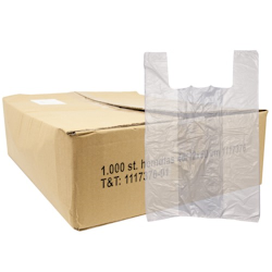 Carry Bags Hemdmodel Large 1000 pcs. Carry Bags Hemdmodel Large 1000 pcs.