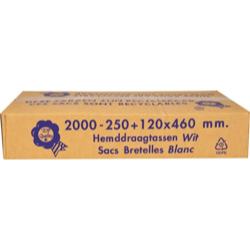 Carry Bags Hemdmodel Small 2000 pcs. Carry Bags Hemdmodel Small 2000 pcs.