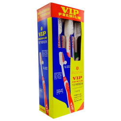 V.I.P Premium Toothbrush HARD - 12 pcs. V.I.P Premium Toothbrush HARD - 12 pcs.