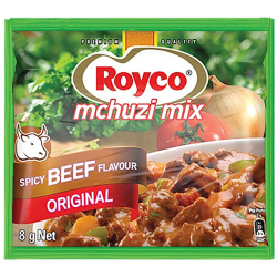 Royco Mchuzi Mix Spicy Beef Sachets 8 gr. Royco Mchuzi Mix Spicy Beef Sachets 8 gr.