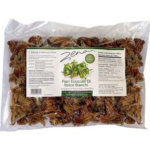 Hibiscus Flowers Sun-Dried White