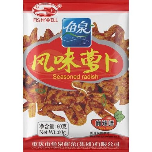 Radish Seasoned Radish Seasoned