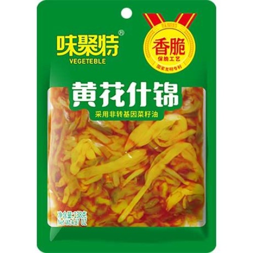 Day Lily and Vegetables