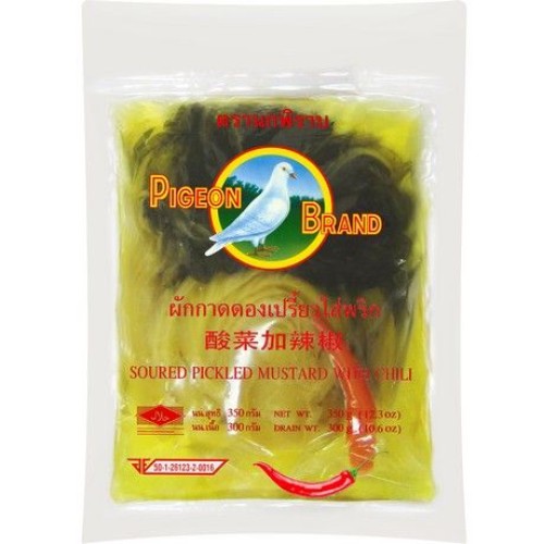 Mustard Pickled with Chili Soured