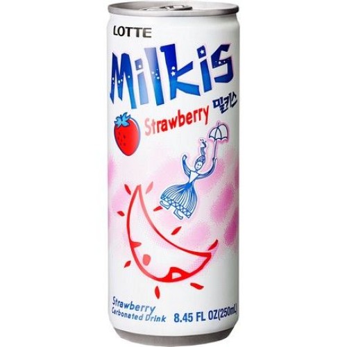 Milkis Soft Drink Strawberry Can Milkis Soft Drink Strawberry Can