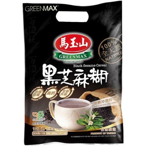 Black Sesame Cereal Black Sesame Cereal
