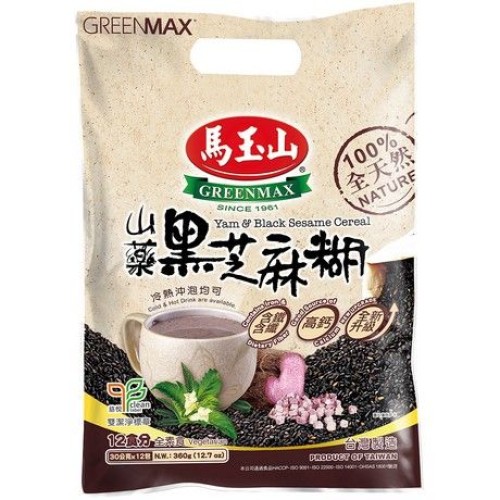 Yam & Black Sesame Cereal