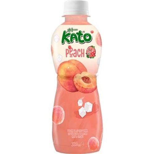 Peach Juice with Nata de Coco