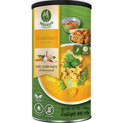 Curry Paste Yellow Kari Vegan