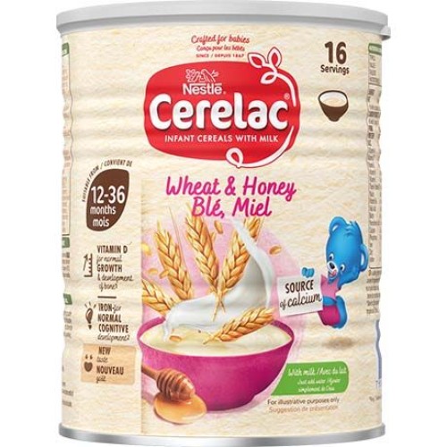 Infant Cereal Honey & Wheat with Milk Infant Cereal Honey & Wheat with Milk
