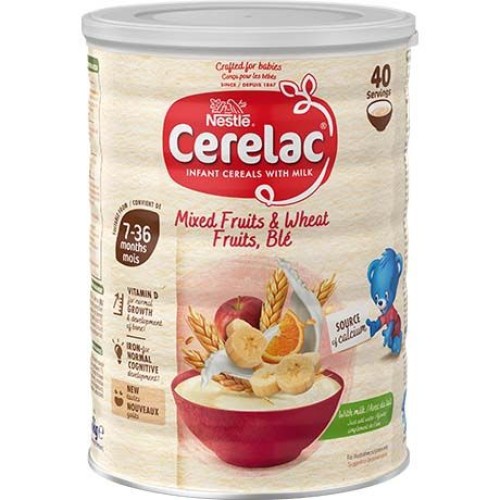 Wheat & Mixed Fruits with Milk