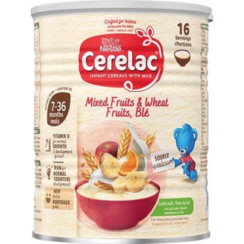 Wheat & Mixed Fruits with Milk