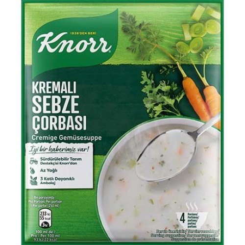 Soup Kremali Sebze