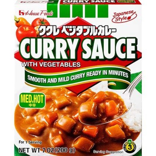 Curry Sauce Japanese Kukure Medium