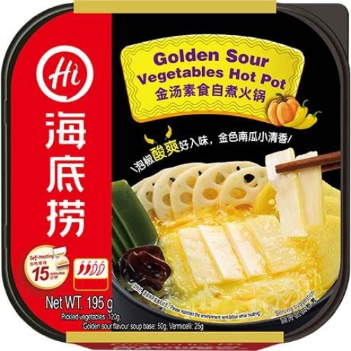 Hot Pot with Vegetables Golden Sour
