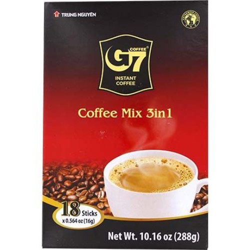 Instant Coffee G7 3 in 1 - 18 Sachets
