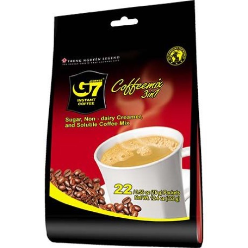 Instant Coffee G7 3 in 1 - 22 Sachets