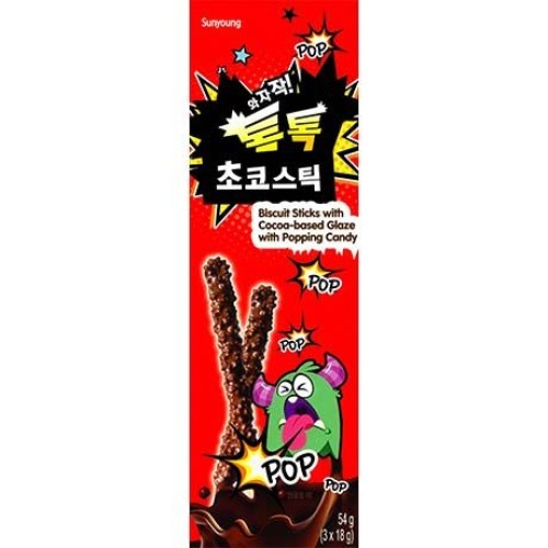 Choco Sticks Popping Candy