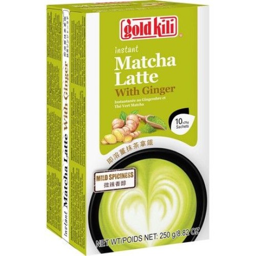 Instant Matcha Latte with Ginger