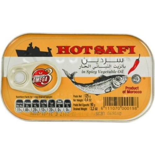 Sardine in Vegetable Oil Spicy