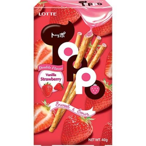 Pretzel Sticks Vanilla Strawberry