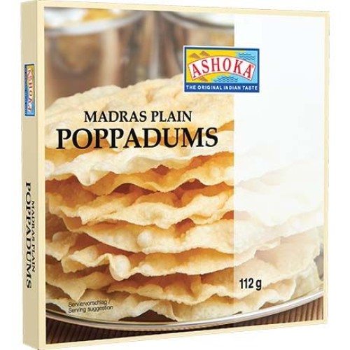Poppadoms Madras Plain
