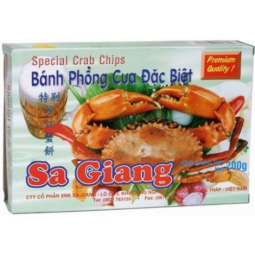 Crab Chips Unfried
