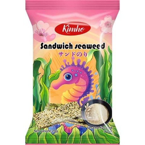 Seaweed Sandwich with Sesame
