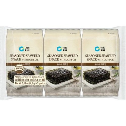 Seaweed Snack with Olive Oil