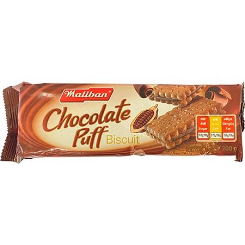 Biscuit Chocolate Puff