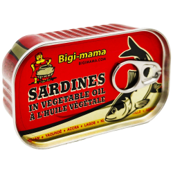 Sardines Bigi Mama In Oil 125 gr. Sardines Bigi Mama In Oil 125 gr.