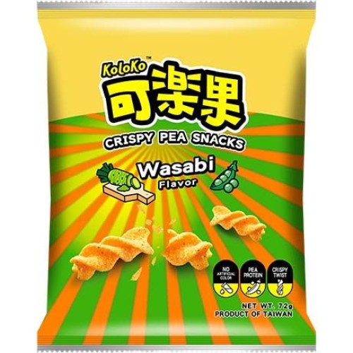 Pea Crackers Wasabi