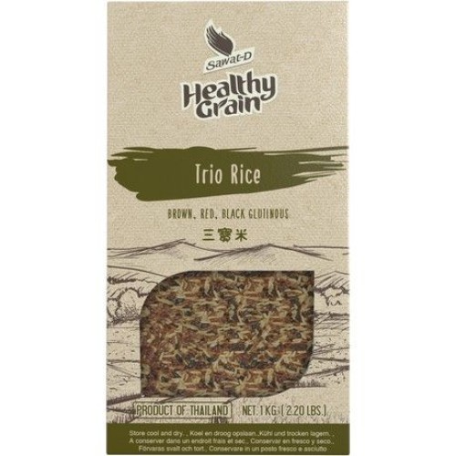 Rice Mix Brown, Red, Glutinous Black