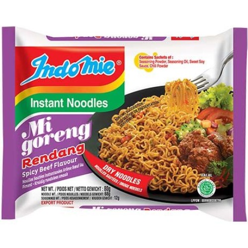 Instant Noodles Goreng Rendang
