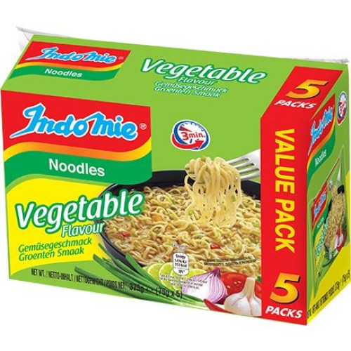 Instant Noodles Vegetables 5-Pack