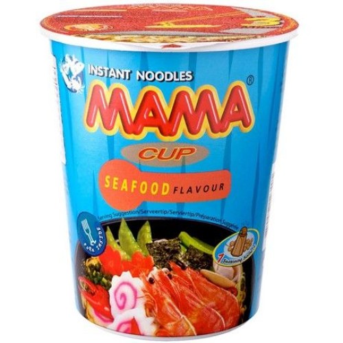 Instant Noodles Seafood Cup