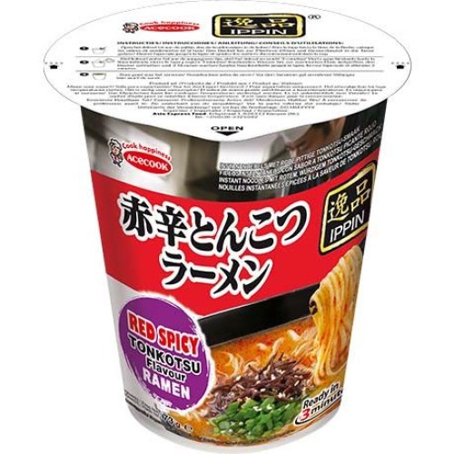Instant Noodles Hakata Red Ippin Cup