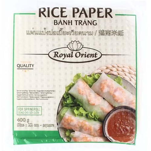 Rice Paper Summer Roll Square 22 cm