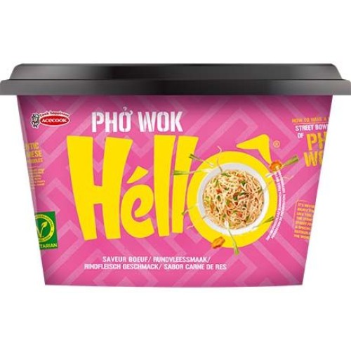 Instant Noodles Beef Pho Wok Bowl
