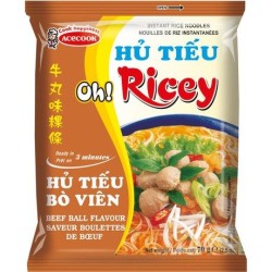 Instant Rice Noodles Beef Ball OR