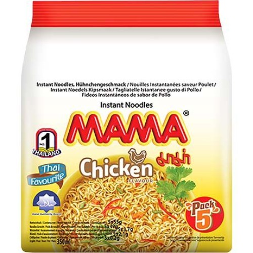 Instant Noodles Chicken 5-Pack Halal
