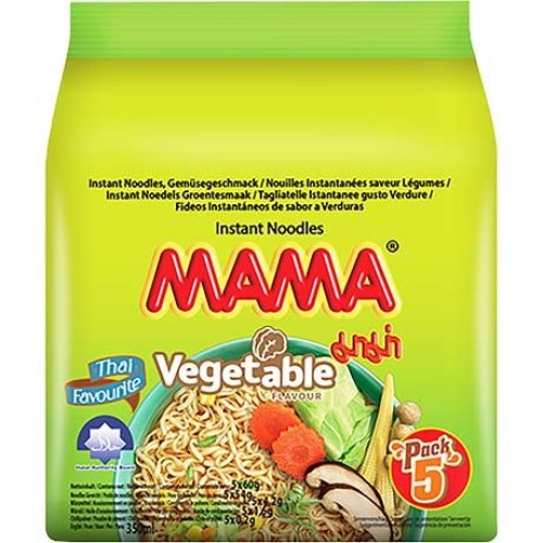 Instant Noodles Vegetables 5-Pack Halal