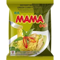 Instant Noodles Green Curry
