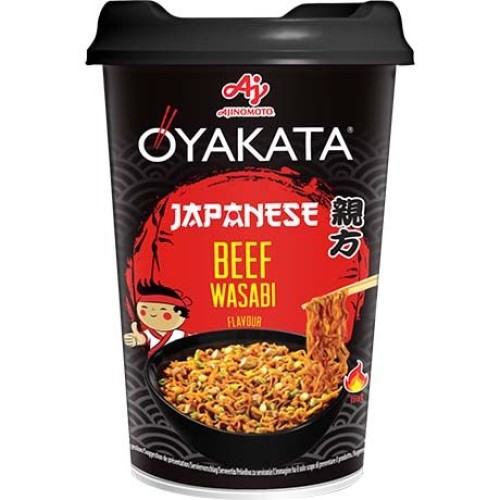 Instant Noodles Japanese Beef Wasabi Cup