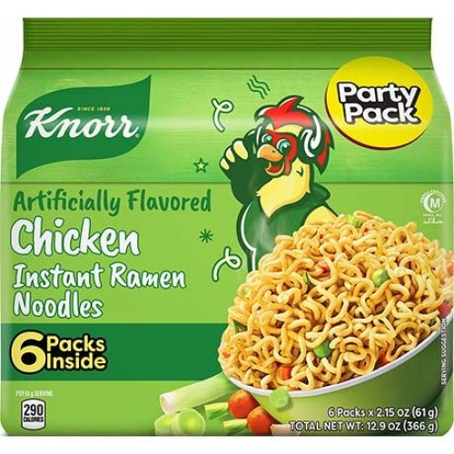 Instant Noodles Chicken 6-Pack