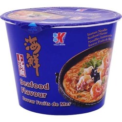 Instant Noodles Seafood Bowl