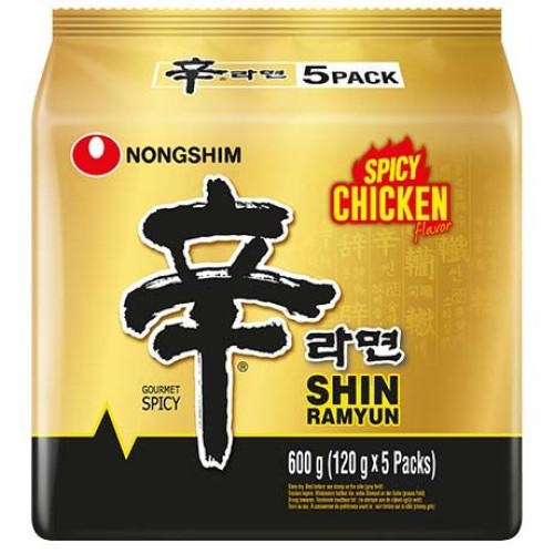Instant Noodles Shin Ramyun Chicken 5x Instant Noodles Shin Ramyun Chicken 5x