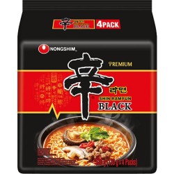 Instant Noodles Shin Ramyun Black 4-Pack