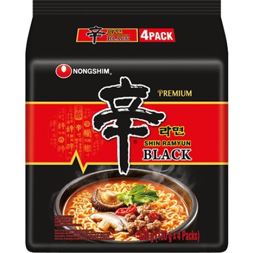 Instant Noodles Shin Ramyun Black 4-Pack Instant Noodles Shin Ramyun Black 4-Pack