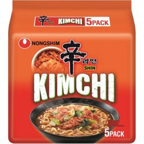 Instant Noodles Shin Kimchi 5-Pack
